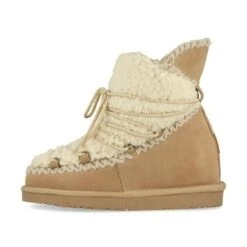 Women's Boots Gioseppo D'hiver Beiges à Lacets -StepStrong Boots 46486 p camel 2