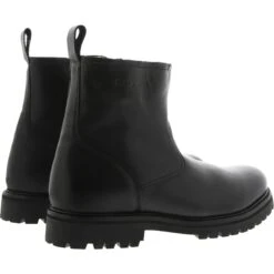 Zipper Boots With Fur Blackstone OM63 -StepStrong Boots blackstone om63.nero 6