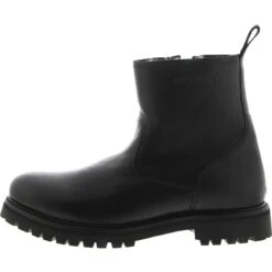 Zipper Boots With Fur Blackstone OM63 -StepStrong Boots blackstone om63.nero 7
