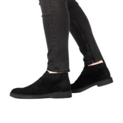 Suede Boots Blackstone WG80 Black -StepStrong Boots blackstone wg80.blk 3