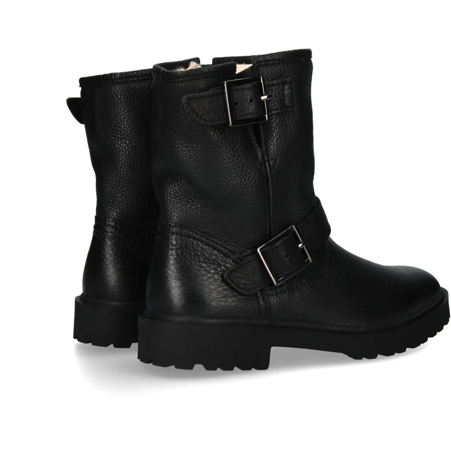 Leather Boots With Fur For Women Blackstone WL01 6 Leather Boots With Fur For Women Blackstone WL01 - Image 4