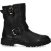 Leather Boots With Fur For Women Blackstone WL01 -StepStrong Boots blackstone wl01.blk 7
