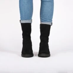 Suede Boots Woman Blackstone WL37 -StepStrong Boots blackstone wl37.blk 1