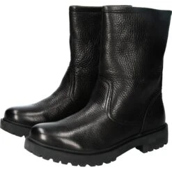 Women's Fur Boots Blackstone Lotta - YL60 -StepStrong Boots blackstone yl60.blk 3
