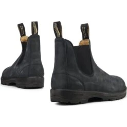 Boots Blundstone Rustic Black Classic -StepStrong Boots bst 587 7e 7estudio 20back 20rustic 20black 1024x