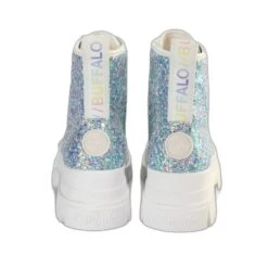 Women's Lace-up Boots Buffalo Aspha -StepStrong Boots buffalo 1622199 silver purple 4