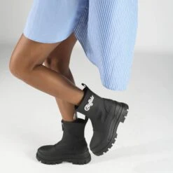 Women's Rain Boots Buffalo Aspha - Vegan Rubber Nappa 15 Women's Rain Boots Buffalo Aspha - Vegan Rubber Nappa -StepStrong Boots buffalo 1622323 1