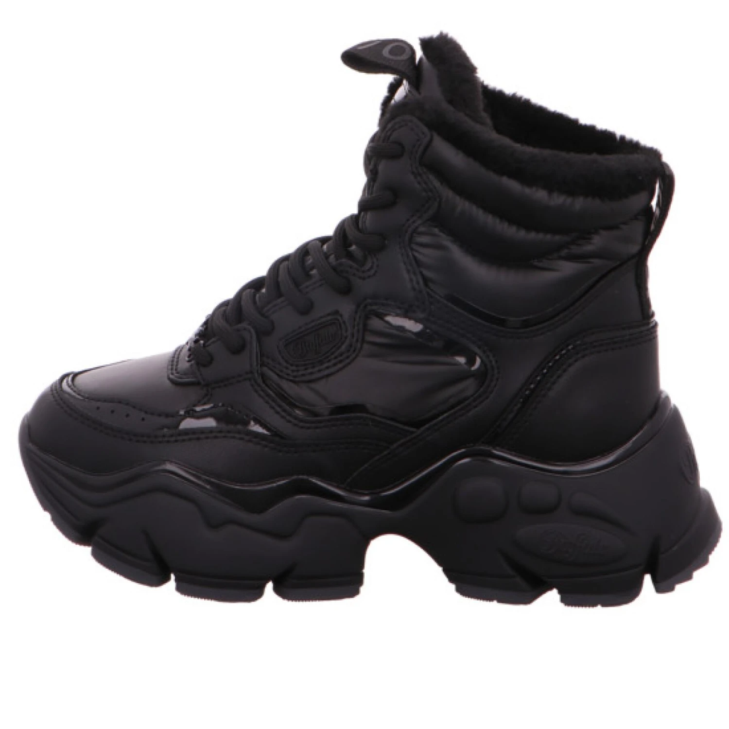 Women's Winter Boots Buffalo Binary Lace Up Boot - Vegan Nappa/Nylon 3 Women's Winter Boots Buffalo Binary Lace Up Boot - Vegan Nappa/Nylon