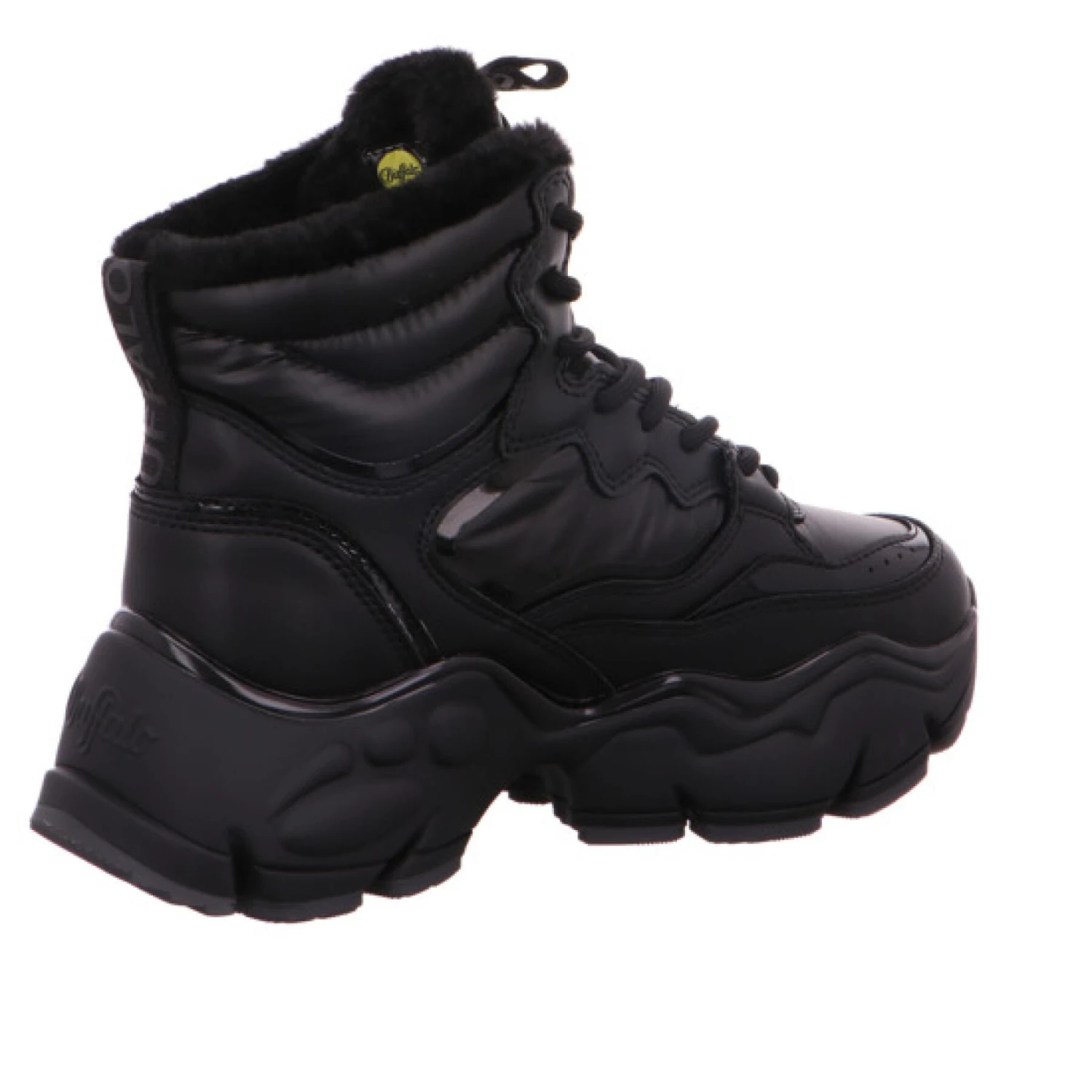 Women's Winter Boots Buffalo Binary Lace Up Boot - Vegan Nappa/Nylon 6 Women's Winter Boots Buffalo Binary Lace Up Boot - Vegan Nappa/Nylon - Image 4