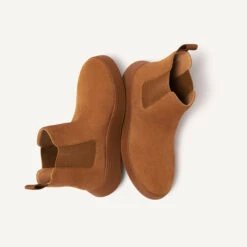 Women's Suede Boots FitFlop F-Mode -StepStrong Boots fitflop fk3 592 6