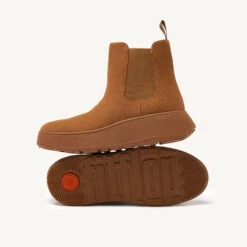 Women's Suede Boots FitFlop F-Mode -StepStrong Boots fitflop fk3 592 7