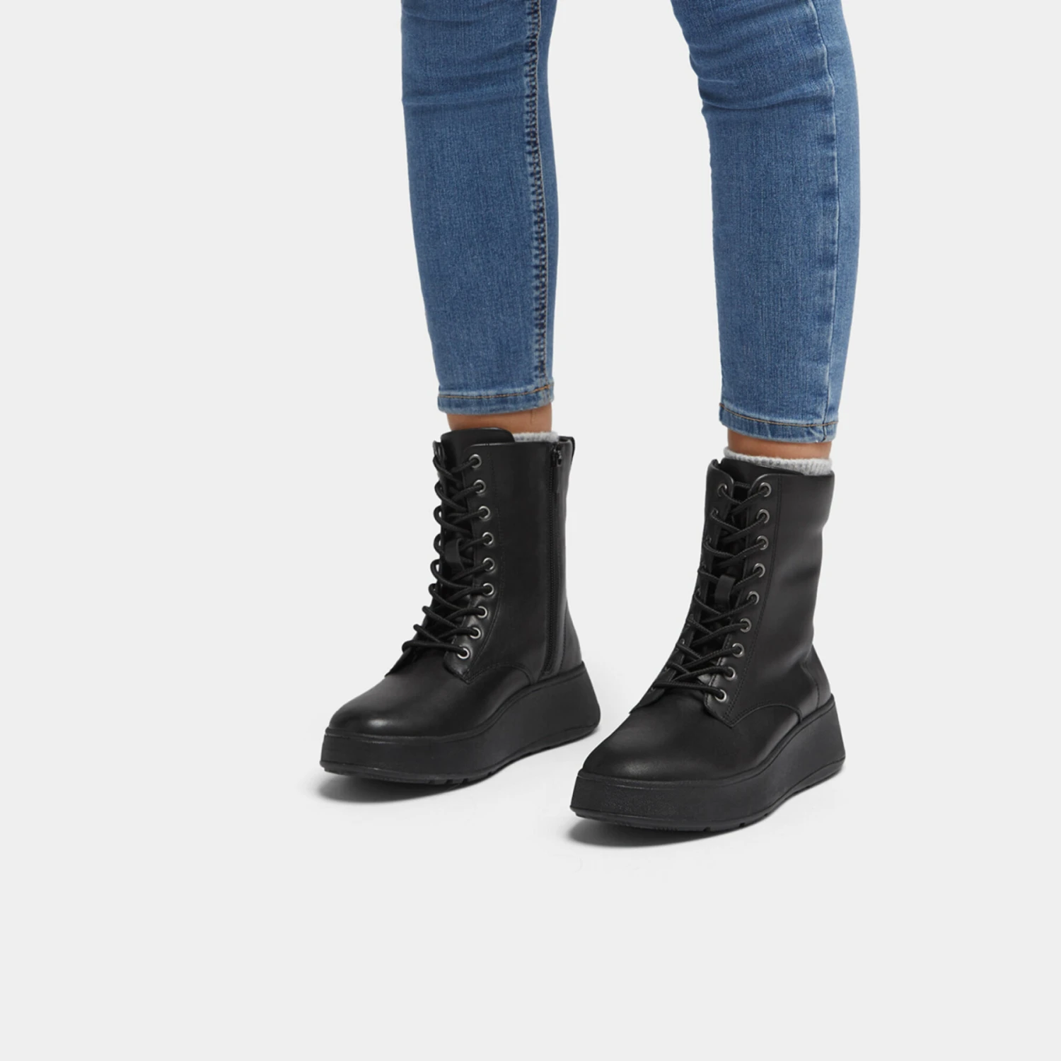 Women's Leather Boots FitFlop F-Mode 7 Women's Leather Boots FitFlop F-Mode - Image 5