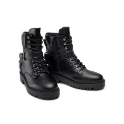 Women's Boots Guess Classic Street -StepStrong Boots guess fl8ond lea10 black noir 4