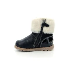 Baby Girl Boots Kickers Nonofur -StepStrong Boots kickers 878685 10 81 noir brillant 2
