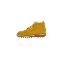 Leather Boots Woman Kickers Hi -StepStrong Boots kickers 932103 50 73 jaune moutarde 2