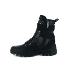 Leather Boots Woman Palladium Pallabosse Tact St -StepStrong Boots palladium 95945 008 m 3