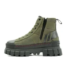 Boots Palladium Revolt Hi Army -StepStrong Boots palladium 98579 309 m olive night 2