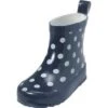 Baby Rubber Rain Boots Playshoes Low Dots 1 Baby Rubber Rain Boots Playshoes Low Dots -StepStrong Boots playshoes 180358 navy