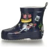 Baby Boy Rubber Rain Boots Playshoes Low Pirate Island -StepStrong Boots playshoes 180363 navy