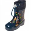 Baby Rubber Rain Boots Playshoes Low Forest Animals -StepStrong Boots playshoes 180390 navy