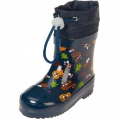 Baby Rubber Rain Boots Playshoes Low Forest Animals