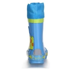 Children's Rubber Rain Boots Playshoes Crocodile -StepStrong Boots playshoes 188596 blue green blue green 3