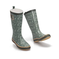 Women's Rain Boots Rouchette Cares For Nature -StepStrong Boots rouchette botte cares for nature vert 3 nw041224