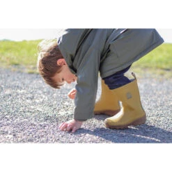 Baby Rain Boots Rouchette Clean -StepStrong Boots rouchette botte clean kids moutarde 5 nw041224