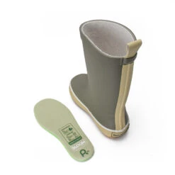 Children's Rain Boots Rouchette Protect The Planet -StepStrong Boots rouchette botte protect the planet kids kaki 4 nw041224