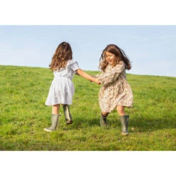 Children's Rain Boots Rouchette Protect The Planet -StepStrong Boots rouchette botte protect the planet kids kaki 5 nw041224