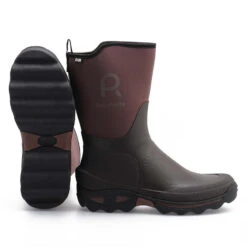 Boots Rouchette Clean Garden -StepStrong Boots rouchette demi botte clean garden marron 3 nw041224