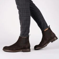 Boots Blackstone Suede Chelsea -StepStrong Boots ug23.sbrn 4