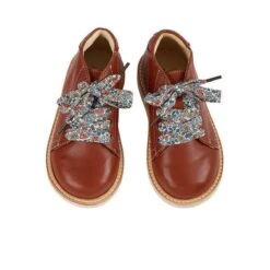 Baby Girl Leather Boots Young Soles Hattie [Size 26] -StepStrong Boots young soles 5060440129162 brown 4