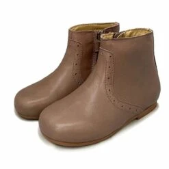 Baby Girl Leather Boots Young Soles Roxy [Size 26]